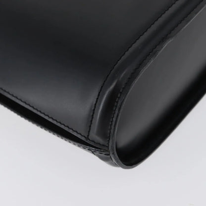Bally Vintage Leather, Black, Leather, Handbag