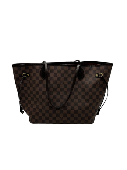 Louis Vuitton Neverfull Tote Damier, Brown, Canvas, Tote Bag