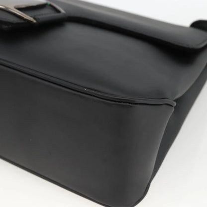 Salvatore Ferragamo Vala Canvas, Black, Canvas, Shoulder Bag
