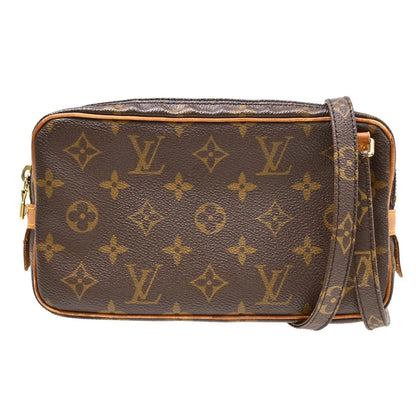 Louis Vuitton Pochette Marly Bandouliere Monogram Canvas, Brown, Canvas, Shoulder Bag