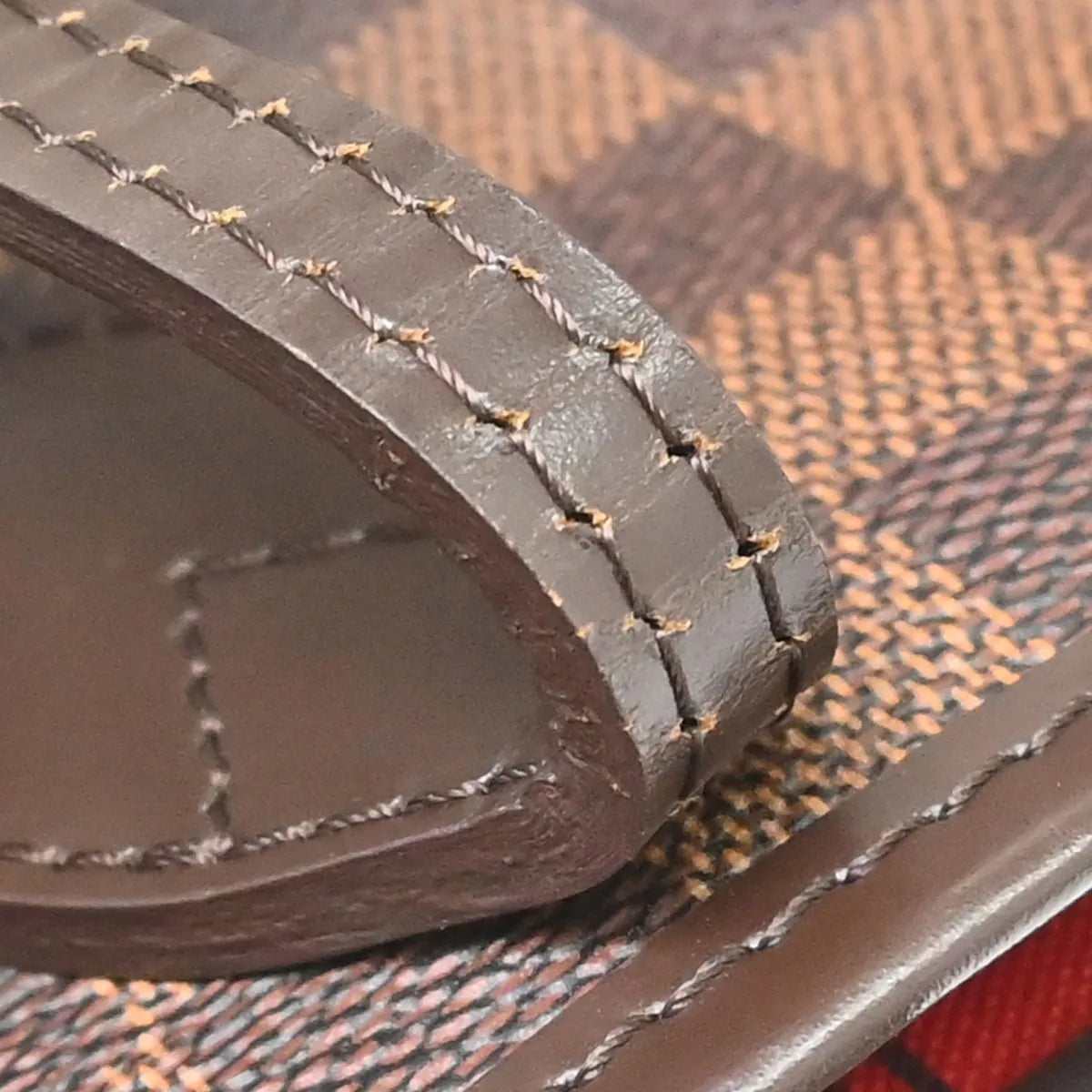 Louis Vuitton Neverfull Tote Damier Ebene, Brown, Canvas, Tote Bag