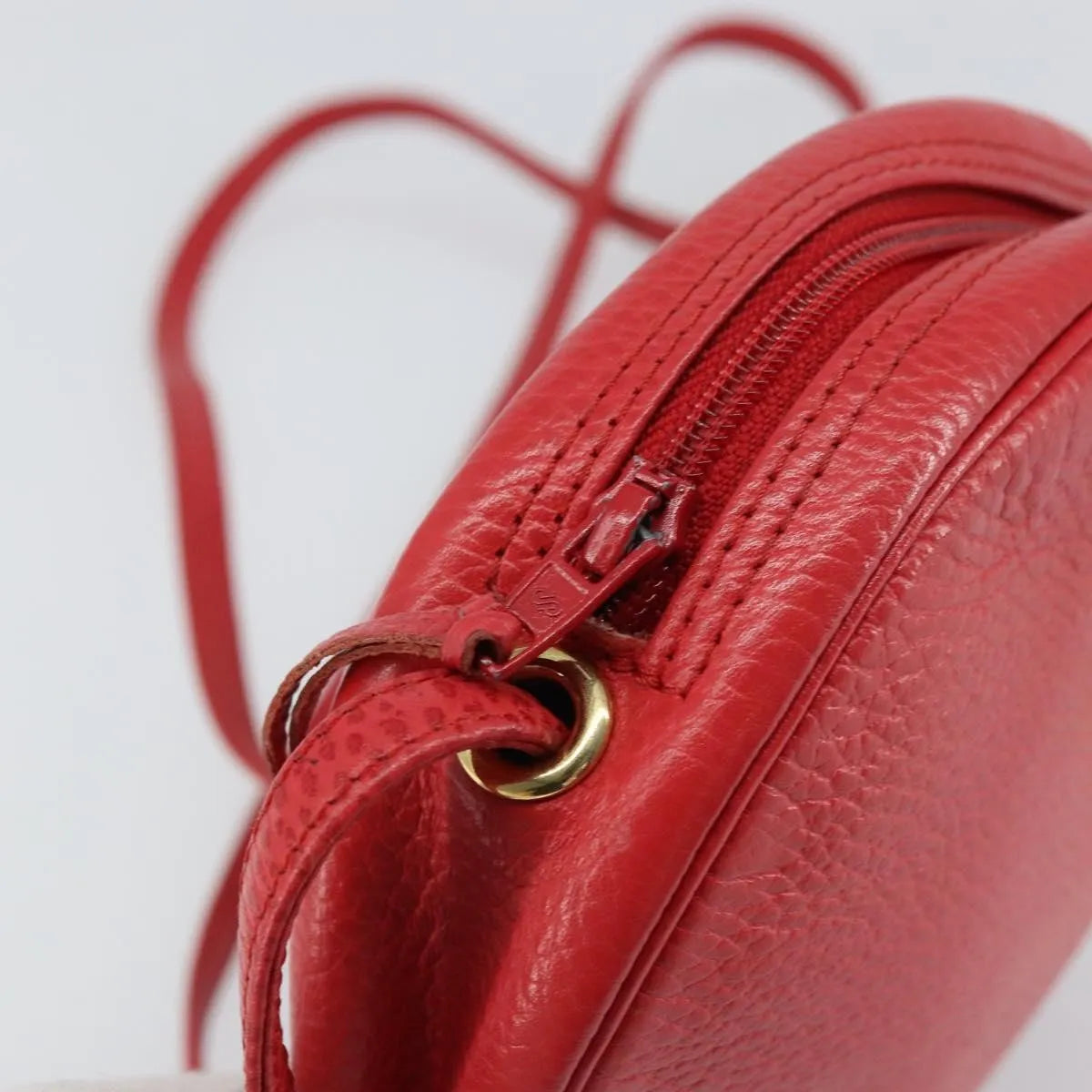 Christian Dior Vintage Leather, Red, Leather, Shoulder Bag