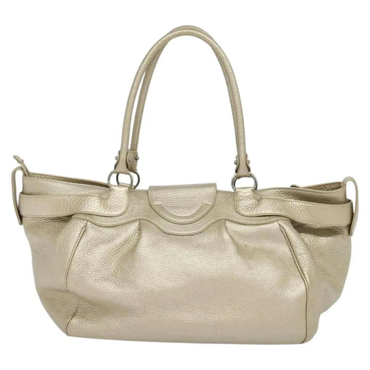 Salvatore Ferragamo Gancini Tote Leather, Multicolour, Leather, Tote Bag