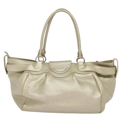Salvatore Ferragamo Gancini Tote Leather, Multicolour, Leather, Tote Bag
