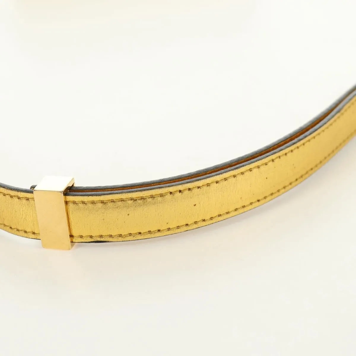 Celine Flap Shoulder Leather, Gold, Leather, Shoulder Bag