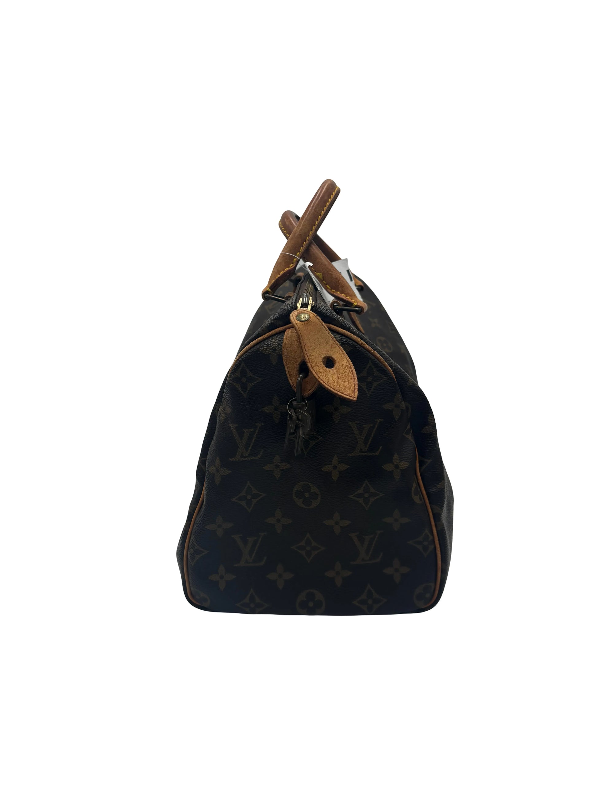 Louis Vuitton Speedy Monogram Canvas, Brown, Canvas, Handbag