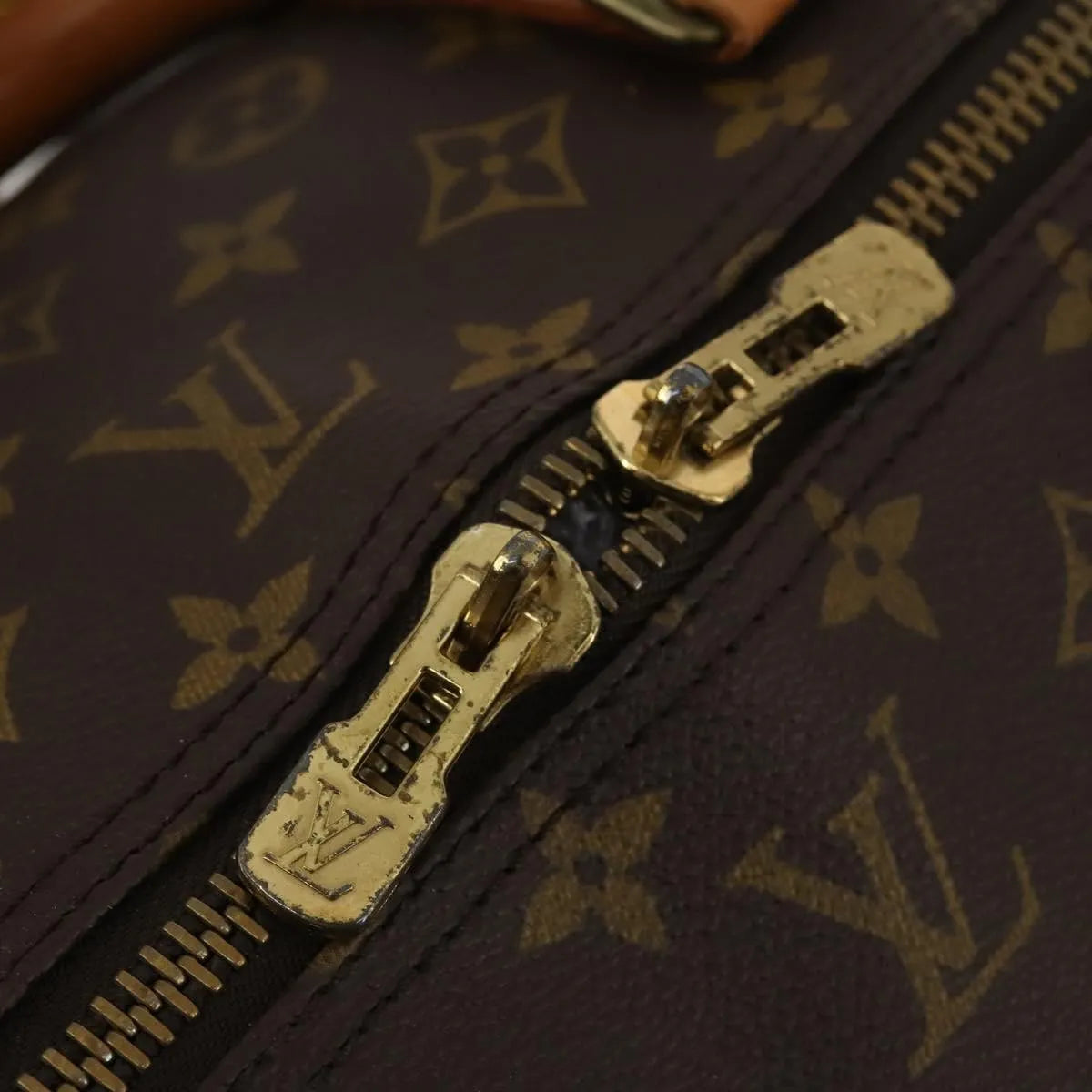 Louis Vuitton Keepall Bandouliere Monogram Canvas, Brown, Canvas, Travel Bag