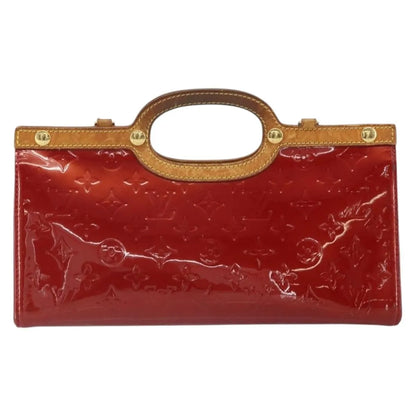 Louis Vuitton Roxbury Drive Monogram Vernis, Red, Patent Leather, Handbag