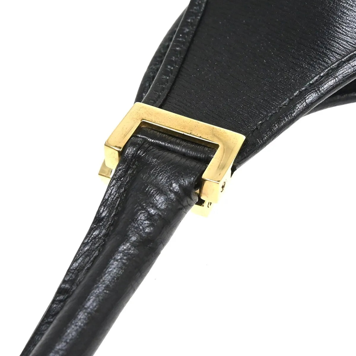 Gucci Vintage Jackie Leather, Black, Leather, Handbag