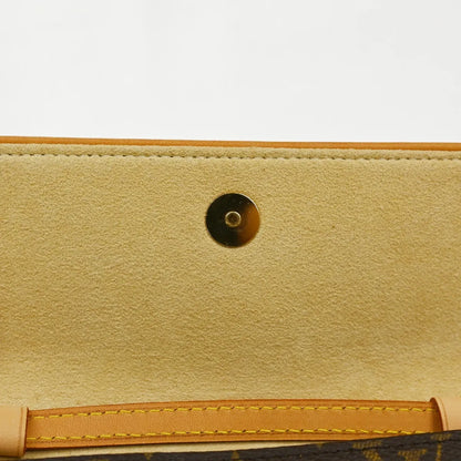 Louis Vuitton Twin Monogram Canvas, Brown, Canvas, Clutch