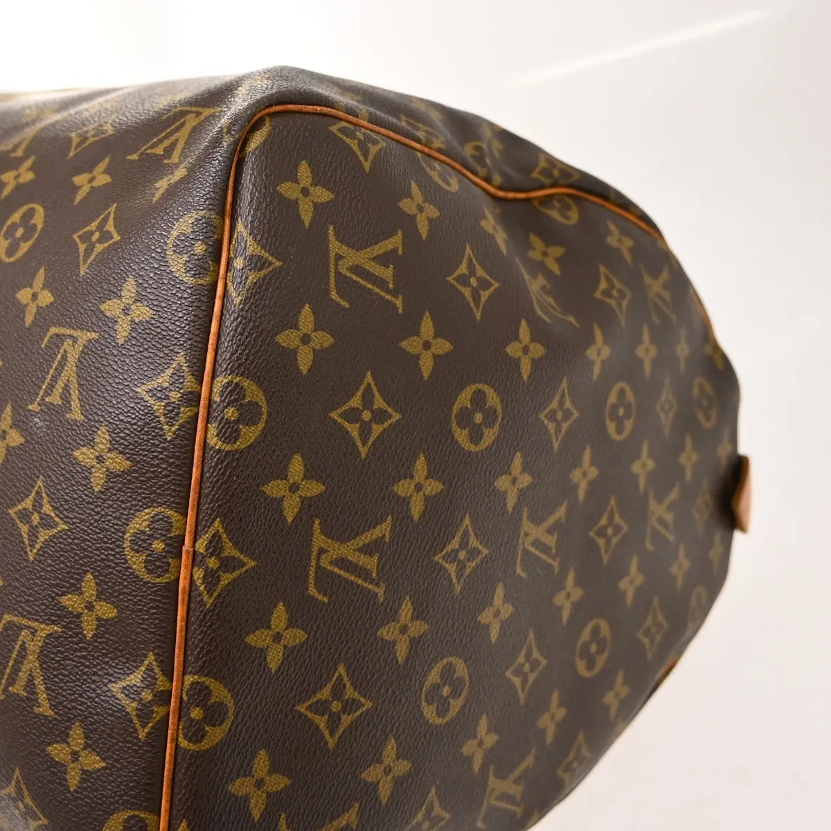 Louis Vuitton Keepall Canvas, Brown, Canvas, Travel Bag