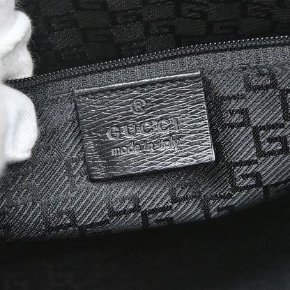 Gucci Vintage Jackie Leather, Black, Leather, Handbag