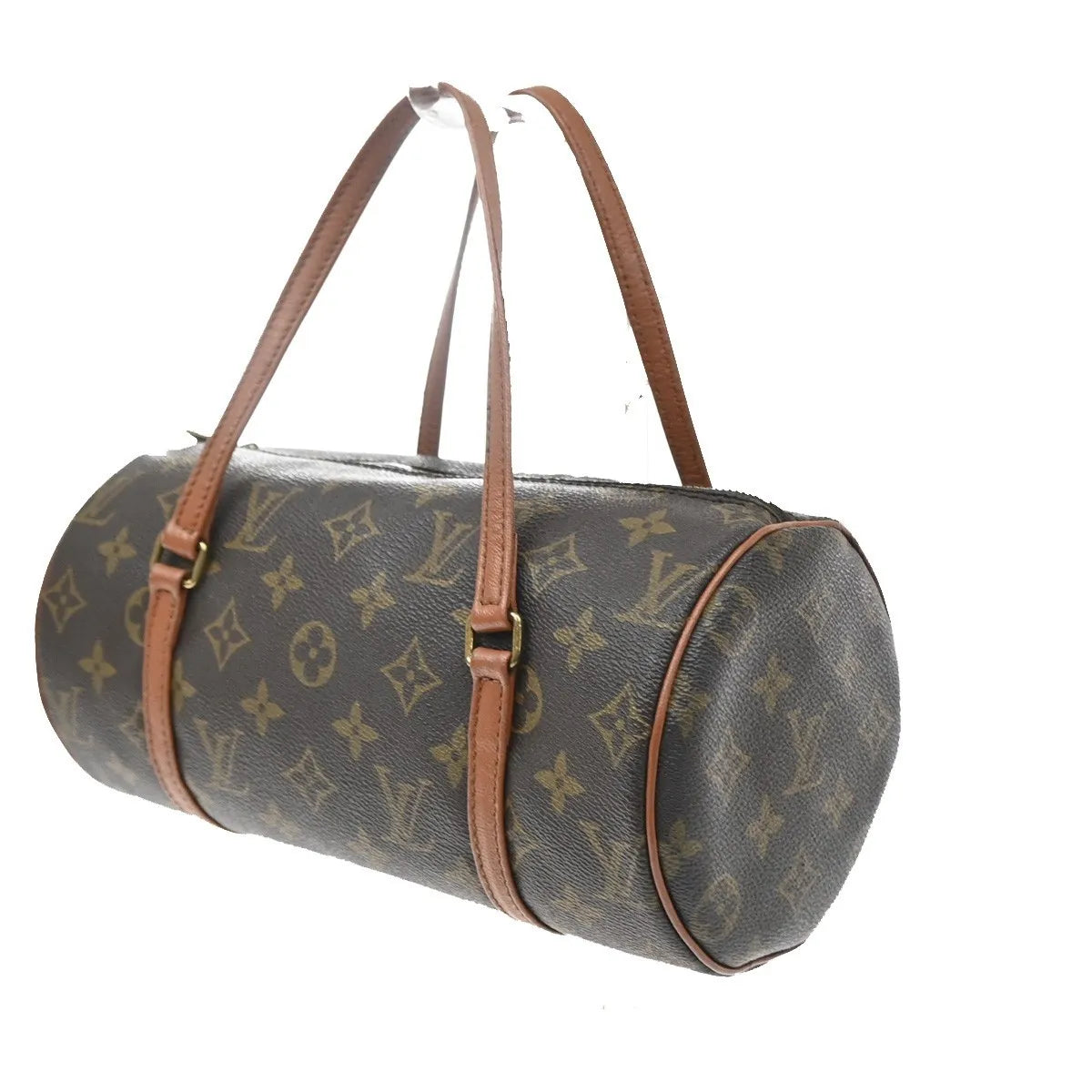 Louis Vuitton Papillon Monogram, Brown, Canvas, Handbag