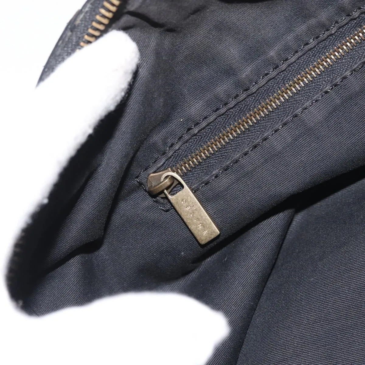 Celine vintage Leather, Black, Leather, Handbag
