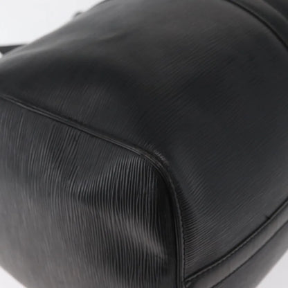 Louis Vuitton Keepall Epi Leather, Black, Leather, Travel Bag