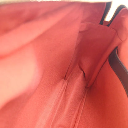 Louis Vuitton Naviglio Damier Ebene, Brown, Canvas, Shoulder Bag