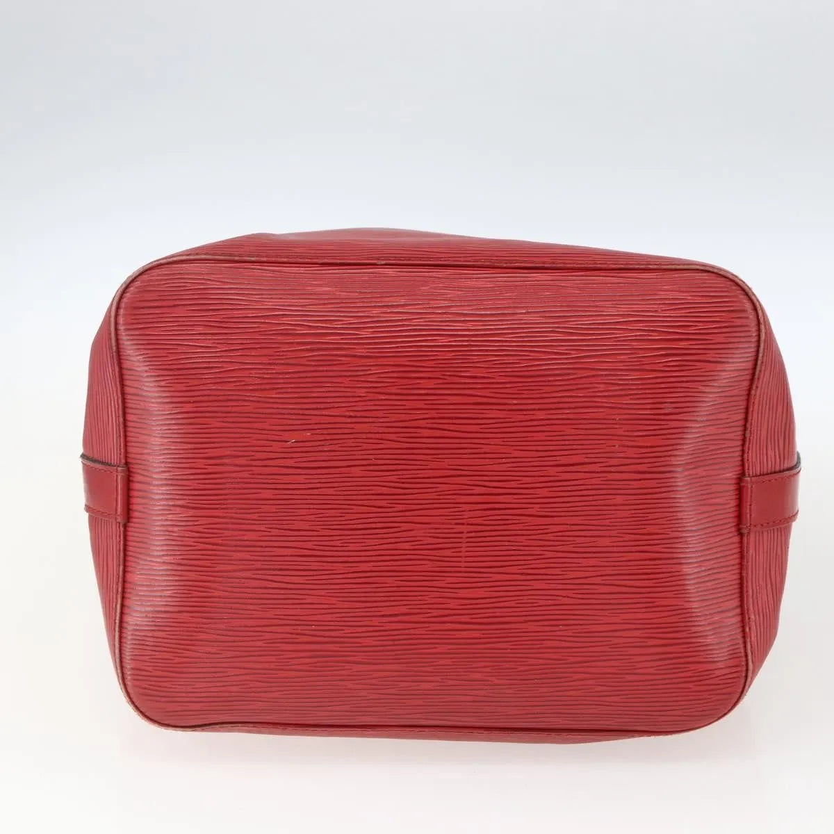 Louis Vuitton Petit Noe Epi Leather, Red, Leather, Shoulder Bag