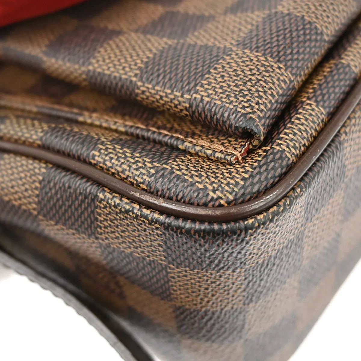 Louis Vuitton Ravello Damier Azur, Brown, Canvas, Shoulder Bag