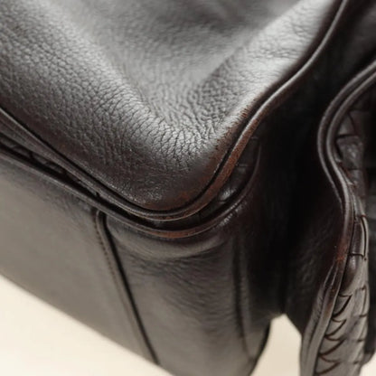 Bottega Veneta Cocker Hobo Leather, Brown, Leather, Handbag