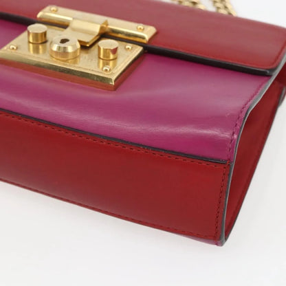 Gucci Padlock Shoulder Bag NM GG Coated Canvas and Leather, Multicolour, Leather, Shoulder Bag