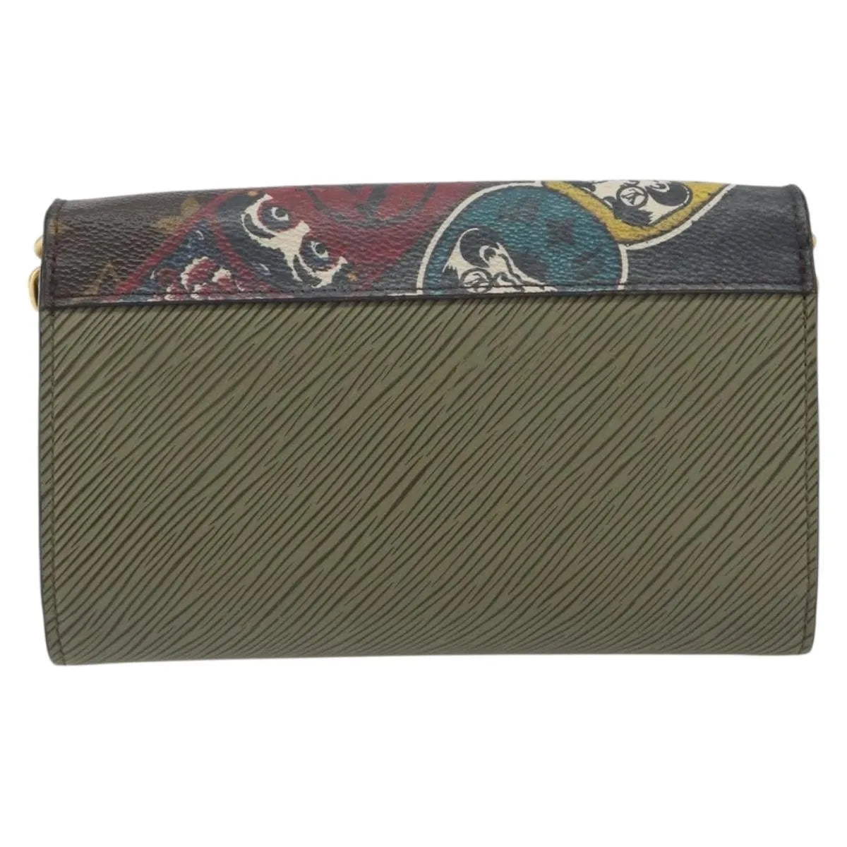 Louis Vuitton Twist Monogram Leather, Multicolour, Canvas, Clutch