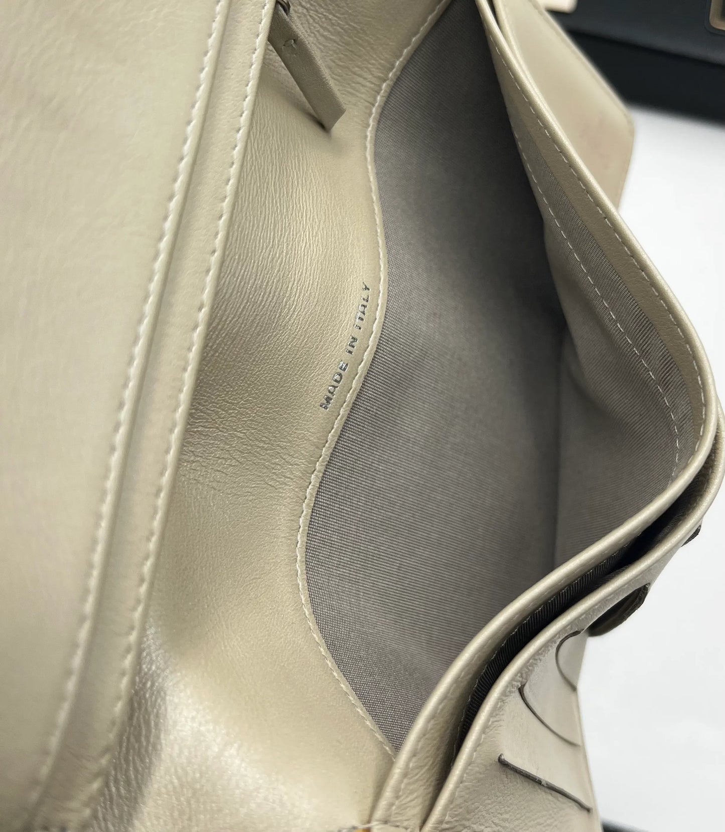 Chanel CC bifold wallet leather, Beige, Leather, Wallet