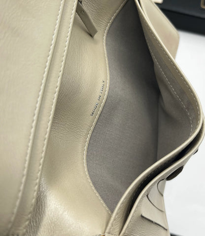 Chanel CC bifold wallet leather, Beige, Leather, Wallet