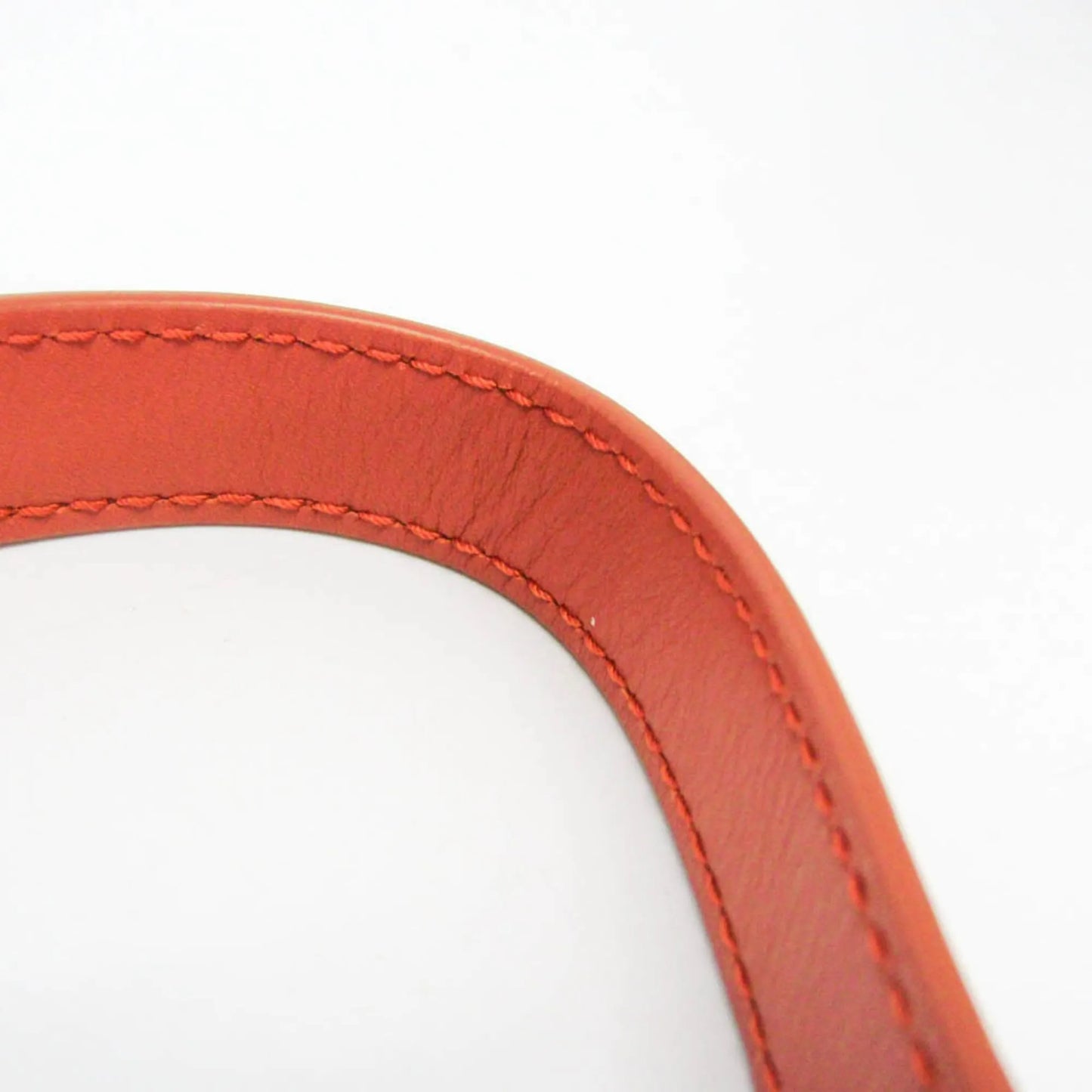 Bottega Veneta Mount Leather, Orange, Leather, Shoulder Bag