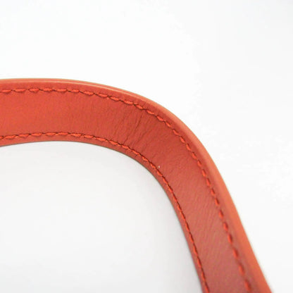 Bottega Veneta Mount Leather, Orange, Leather, Shoulder Bag