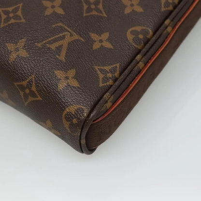Louis Vuitton Trotteur Beaubourg Monogram Canvas, Brown, Canvas, Shoulder Bag