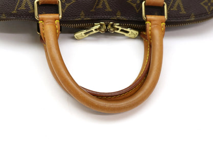 Louis Vuitton Vintage Alma Monogram Canvas, Brown, Canvas, Handbag
