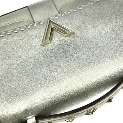 Louis Vuitton Very Chain Monogram Leather, Silver, Leather, Handbag