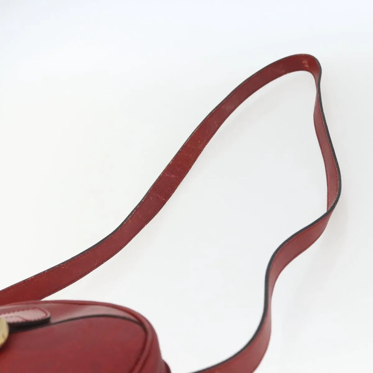 Christian Dior Vintage Trotter Canvas, Red, Canvas, Shoulder Bag