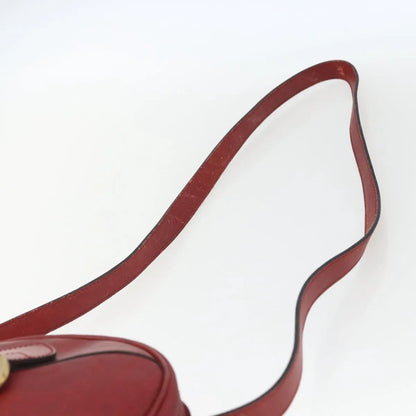 Christian Dior Vintage Trotter Canvas, Red, Canvas, Shoulder Bag
