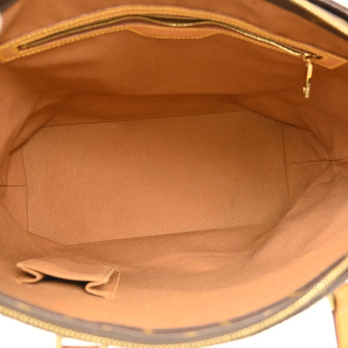 Louis Vuitton Cabas Mezzo Monogram Canvas, Brown, Canvas, Tote Bag