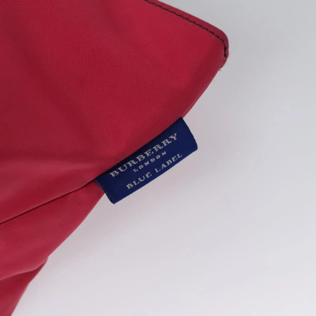 Burberry Blue Label Nylon, Pink, Nylon, Tote Bag