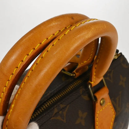 Louis Vuitton Speedy Monogram Canvas, Brown, Canvas, Handbag