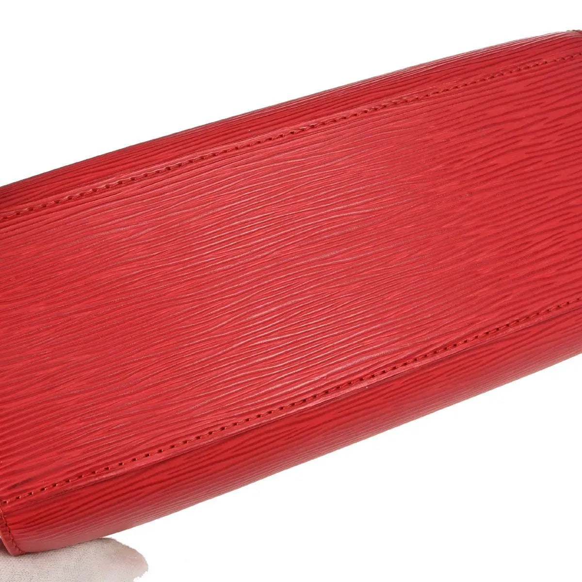 Louis Vuitton Pont Neuf Epi, Red, Leather, Handbag