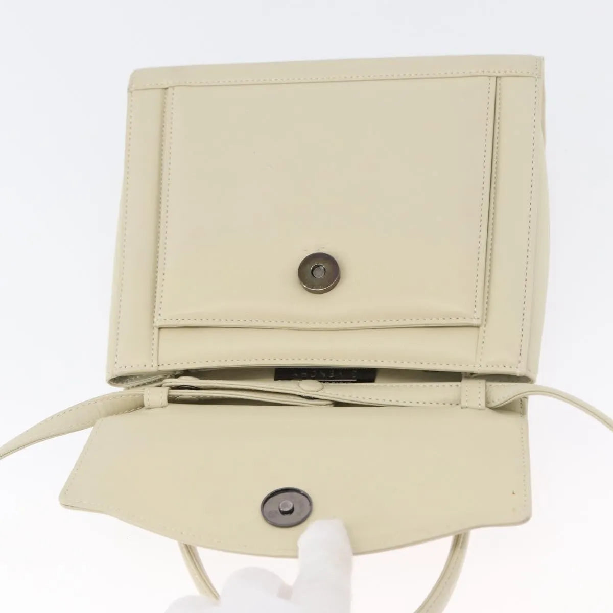 Givenchy Vintage Leather, Beige, Leather, Handbag