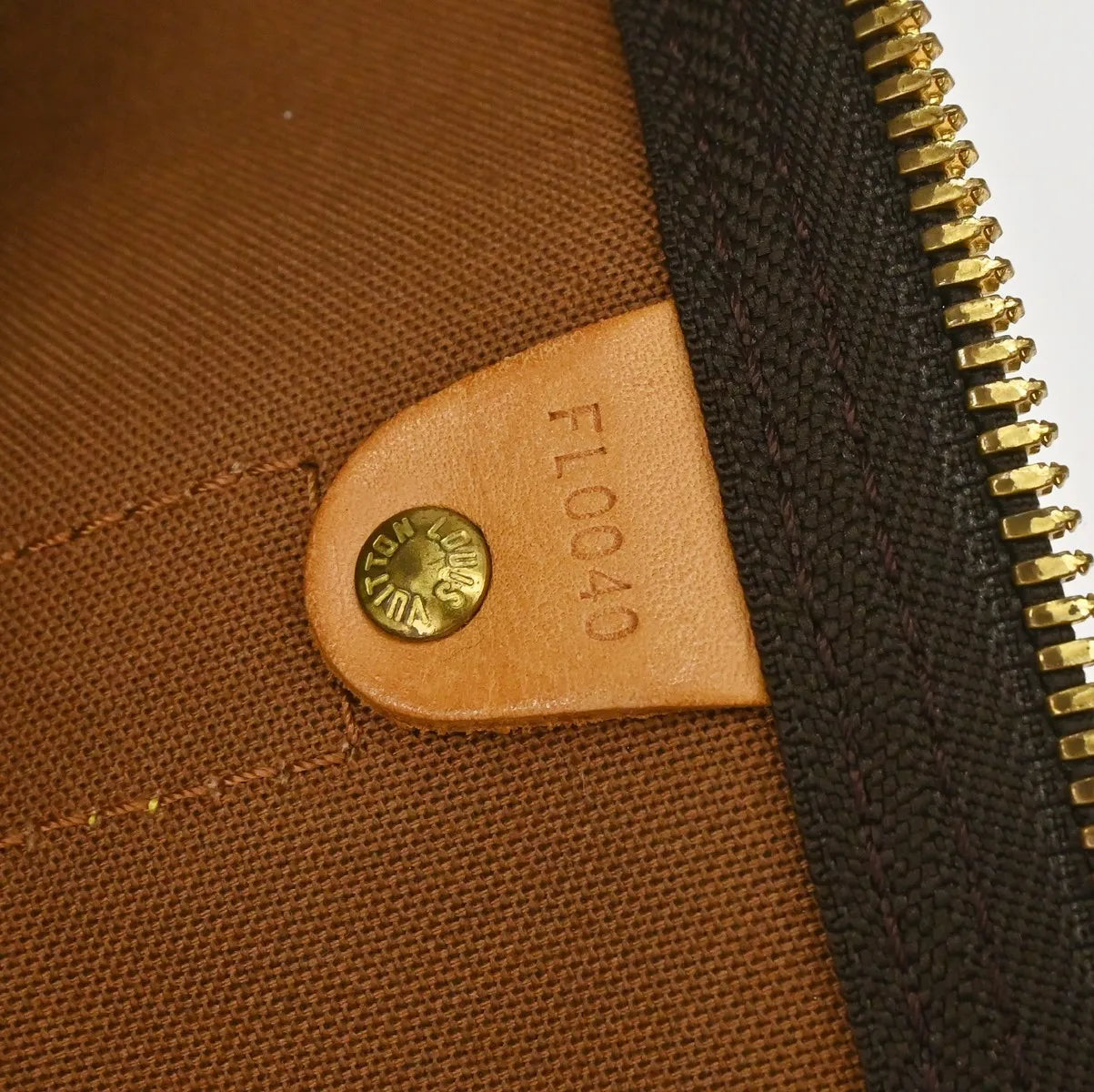 Louis Vuitton Keepall Monogram, Brown, Canvas, Travel Bag