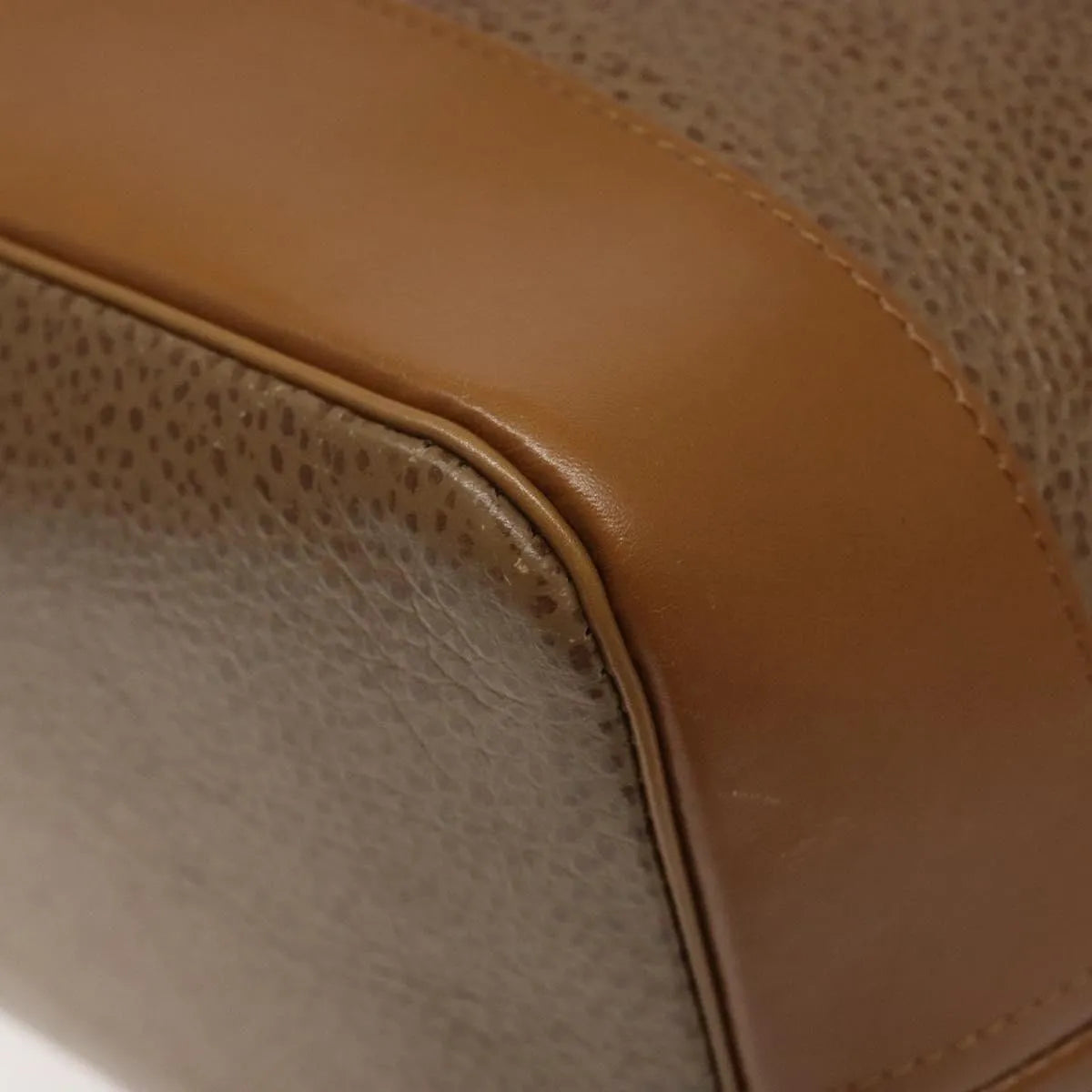 Christian Dior Vintage Leather, Brown, Leather, Shoulder Bag