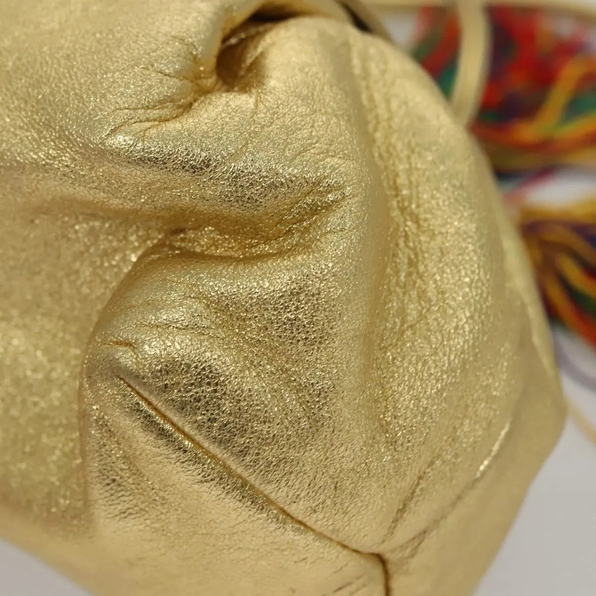 Loewe Vintage Leather, Gold, Leather, Shoulder Bag