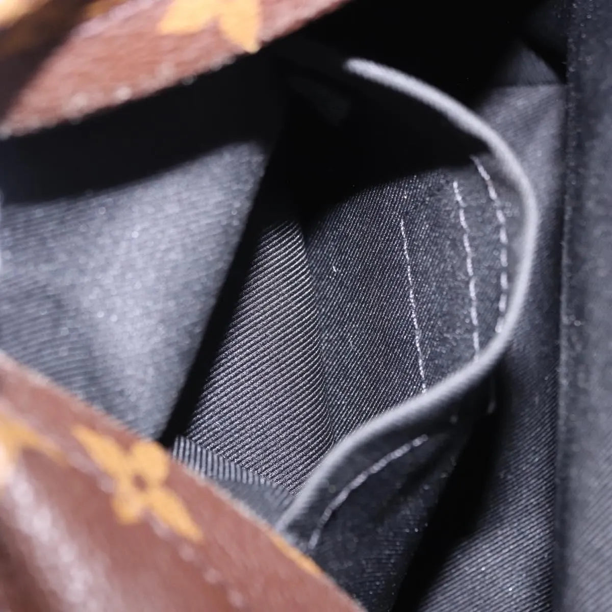 Louis Vuitton Palm Springs Monogram, Brown, Canvas, Backpack