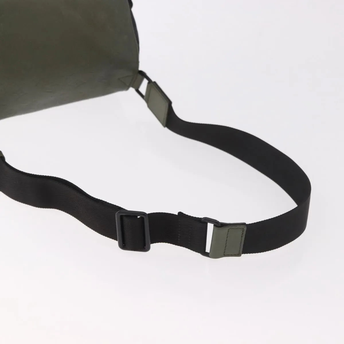 Louis Vuitton Chalk Sling Monogram Shadow Leather, Green, Canvas, Shoulder Bag