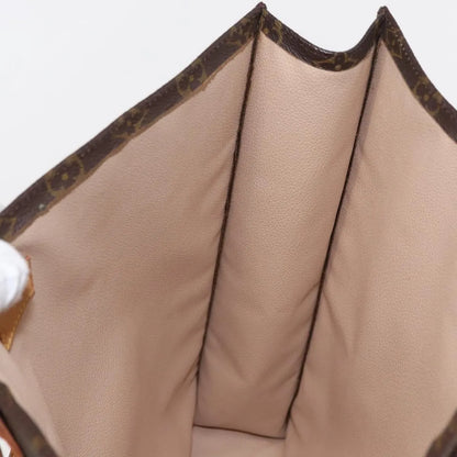 Louis Vuitton Sac Plat Monogram, Brown, Canvas, Tote Bag