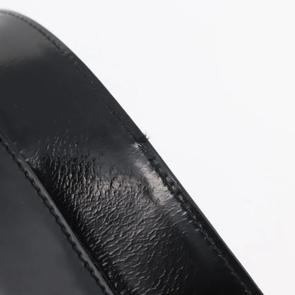Salvatore Ferragamo Gancini Tote Patent leather, Black, Patent Leather, Tote Bag