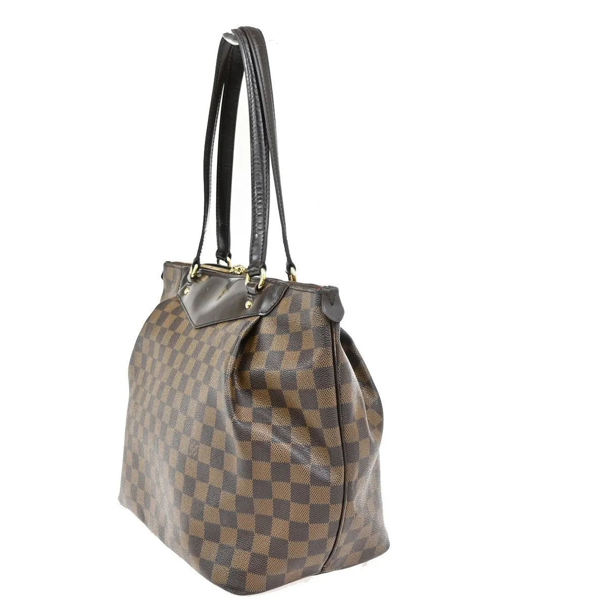 Louis Vuitton Westminster Damier, Brown, Canvas, Tote Bag