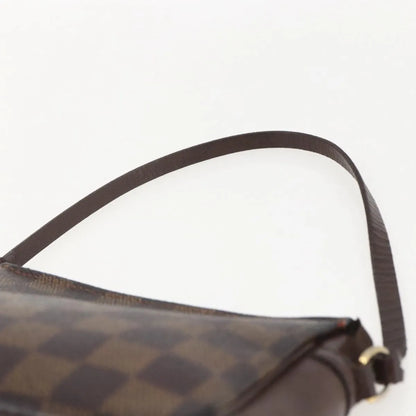 Louis Vuitton Trousse Make Up Damier Canvas, Brown, Canvas, Clutch