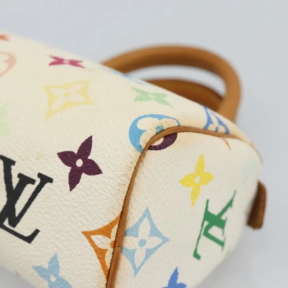 Louis Vuitton Speedy Mini HL Monogram Multicolor, White, Canvas, Handbag