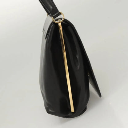 Salvatore Ferragamo Vintage Leather, Black, Leather, Handbag